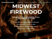 Tablet Screenshot of midwestfirewood.biz